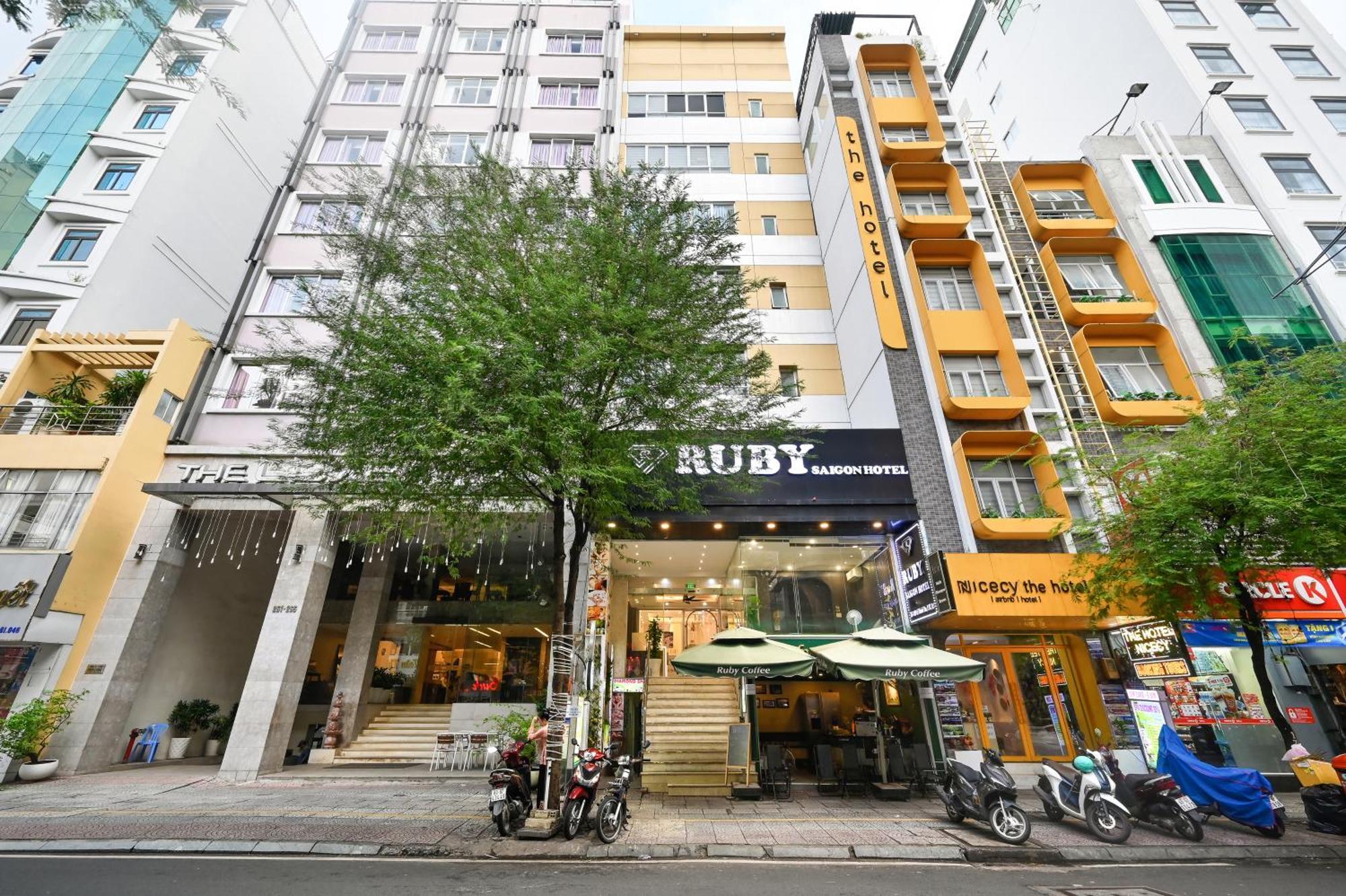 Ruby Saigon Hotel - Ben Thanh Ho Si Minh-város Kültér fotó