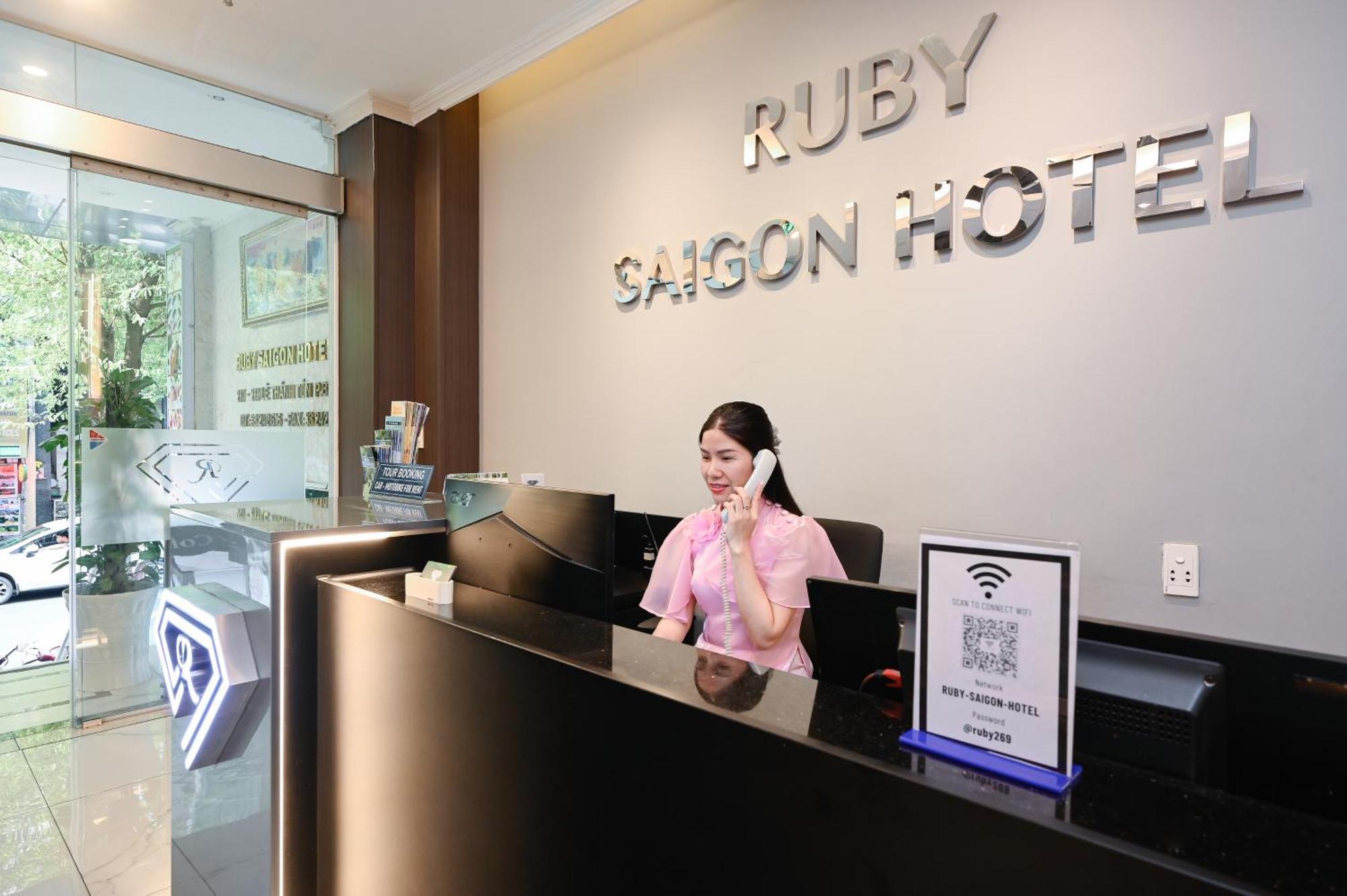 Ruby Saigon Hotel - Ben Thanh Ho Si Minh-város Kültér fotó