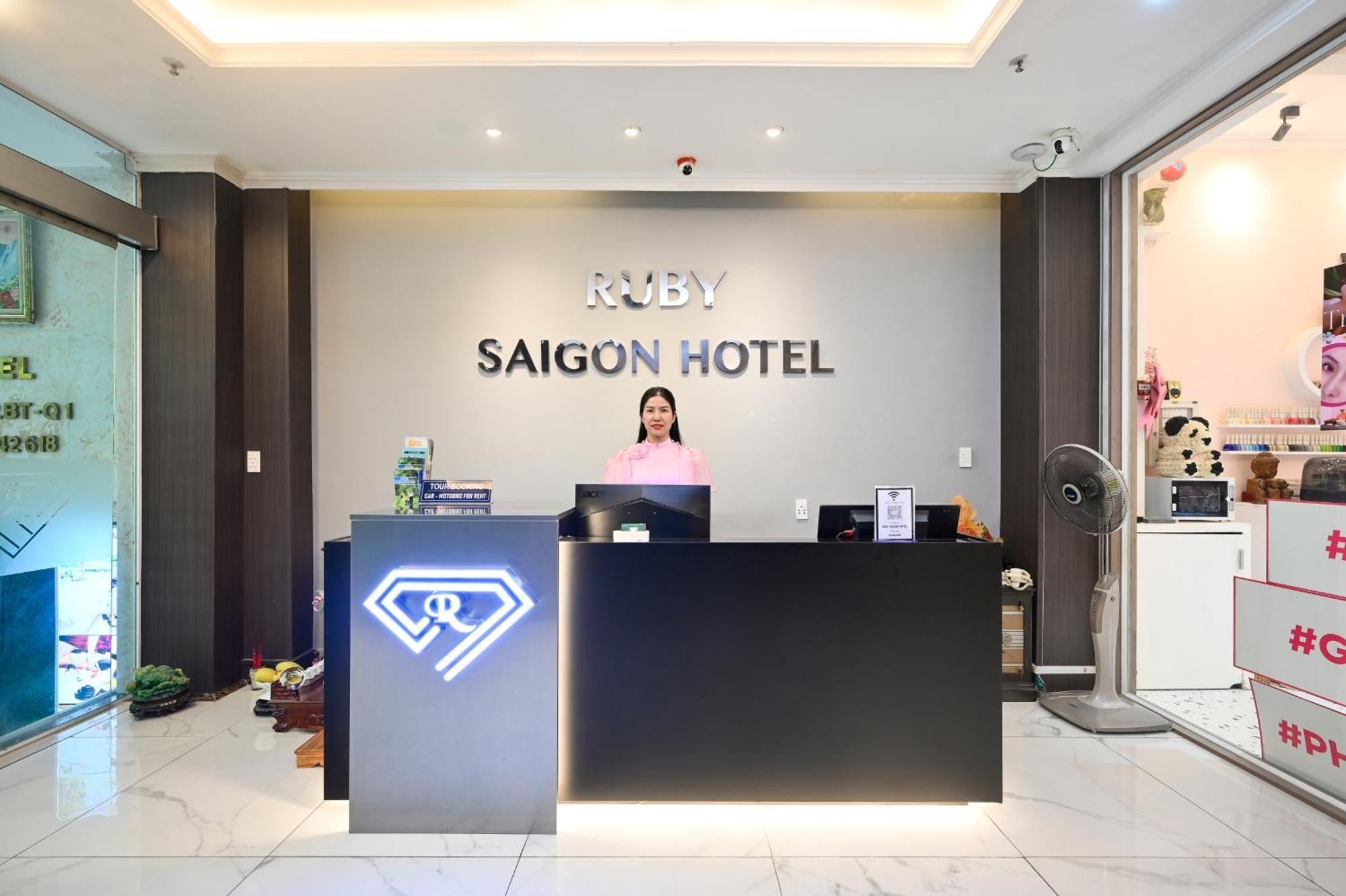 Ruby Saigon Hotel - Ben Thanh Ho Si Minh-város Kültér fotó