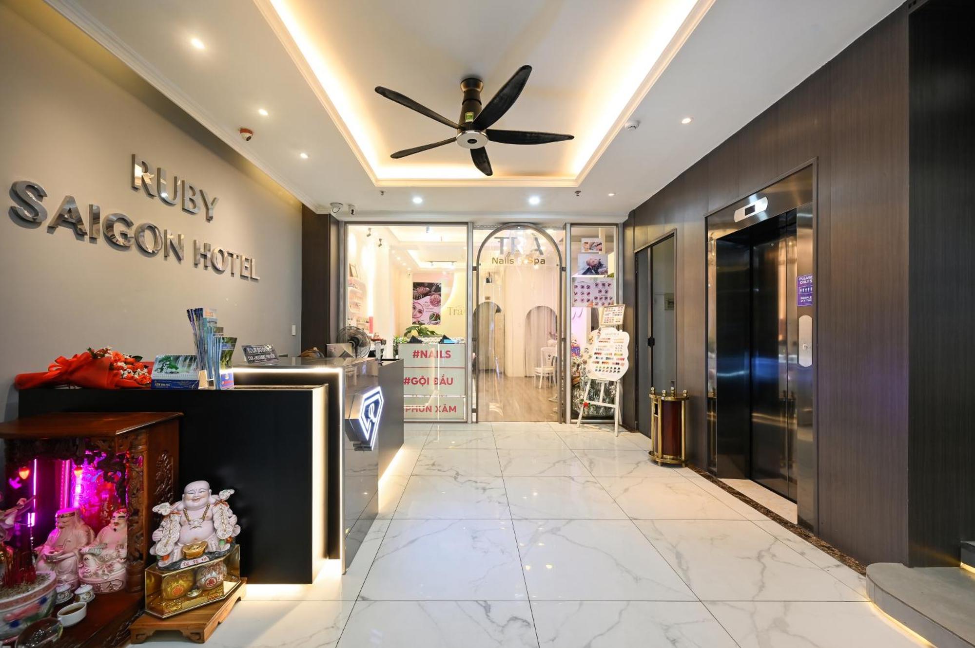 Ruby Saigon Hotel - Ben Thanh Ho Si Minh-város Kültér fotó